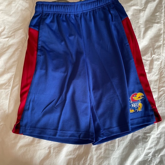University of Kansas Jayhawks shorts EUC - Picture 1 of 2